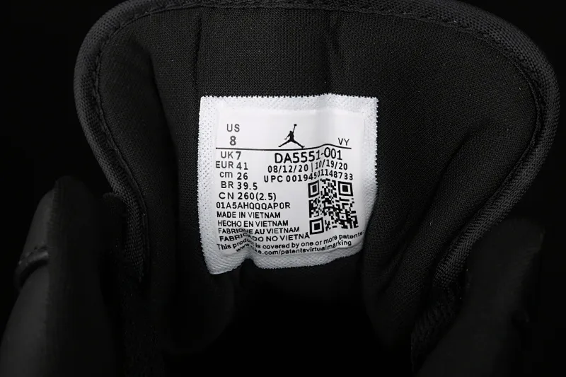 All categories Air Jordan Jordan series basketball shoes Air Jordan 1 Low X version Air Jordan 1 Low AJ1 Joe 1 low top black silver cultural and leisure sports shoes DA5551-001